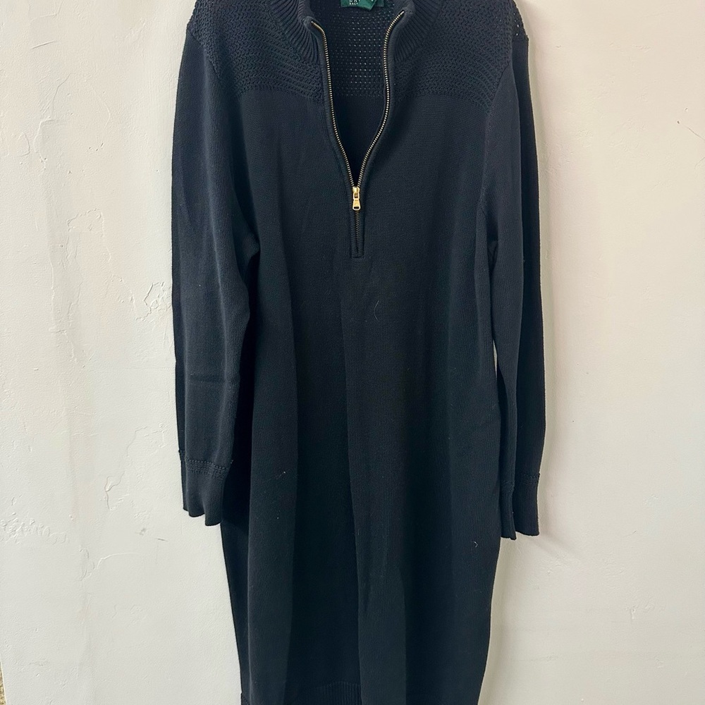Lauren Ralph Lauren Black Knit Top